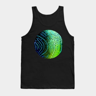 Abstract Fish Skin Tank Top